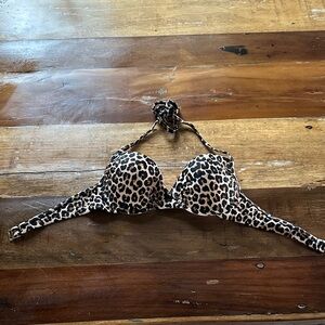 Xhilaration Animal Print Bikini Top
